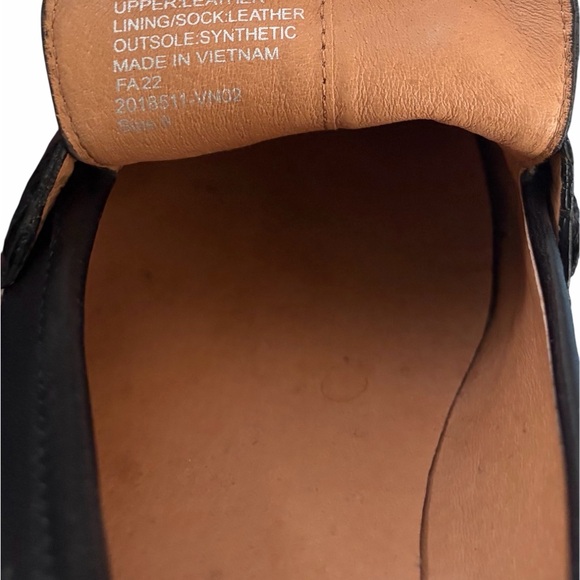 Madewell Women’s Black Leather Corinne Lugsole Loafer 9